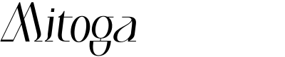 Mitoga Display Italic